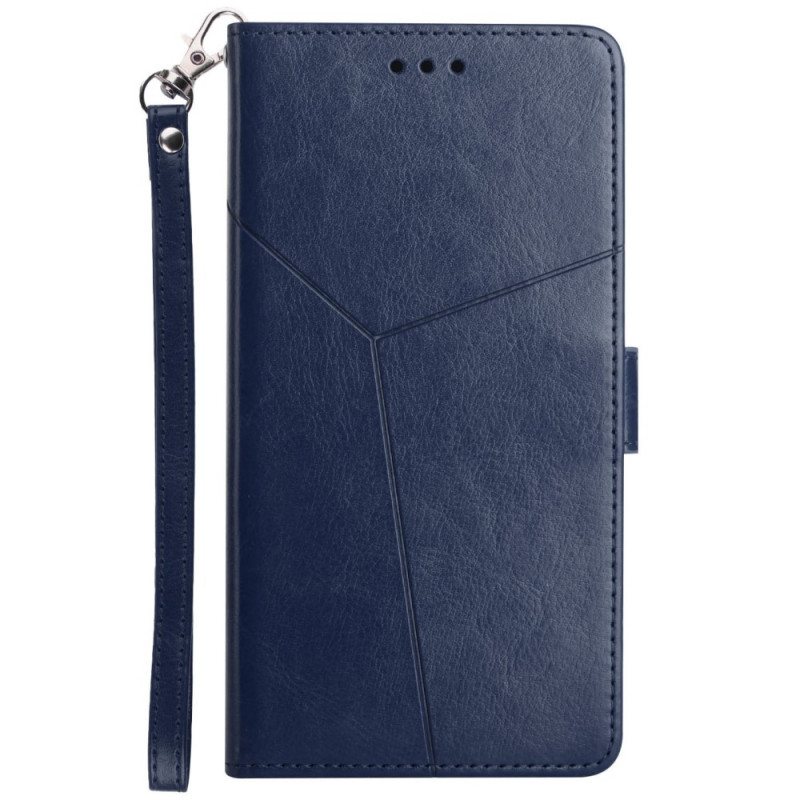 Folio Deksel Til Xiaomi Redmi 10 Stil Leather Geo Y Design