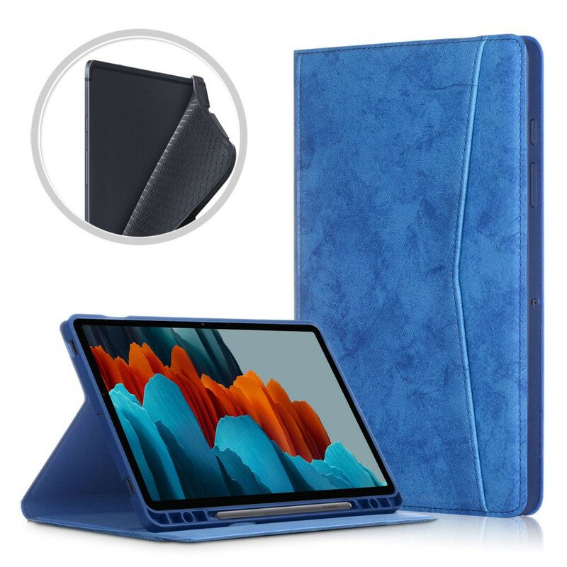 Etui Til Samsung Galaxy Tab S7 FE Business Skinneffekt