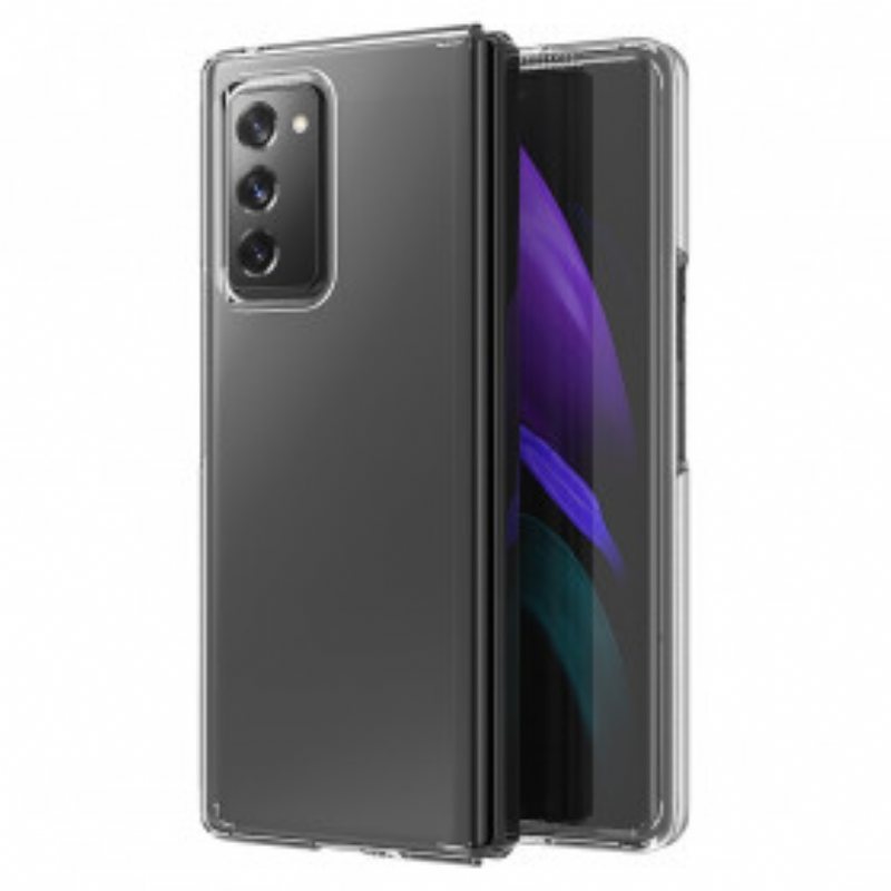 Deksel Til Samsung Galaxy Z Fold 2 Gjennomsiktig Hybrid