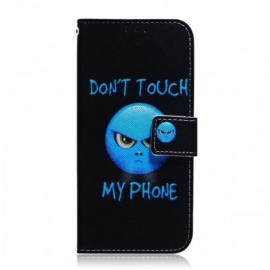 Folio Deksel Til Samsung Galaxy M52 5G Ikke Rør Telefonen Min Blå