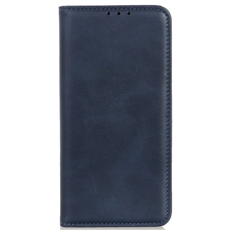 Beskyttelse Deksel Til iPhone 14 Folio Deksel Elegance Split Leather