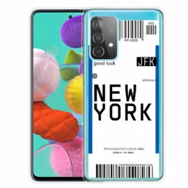 Deksel Til Samsung Galaxy A32 5G Boardingkort Til New York