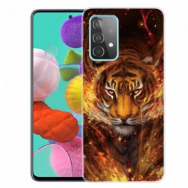 Deksel Til Samsung Galaxy A32 5G Fleksibel Tiger