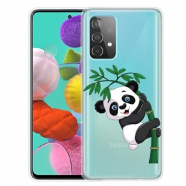 Deksel Til Samsung Galaxy A32 5G Panda På Bambus