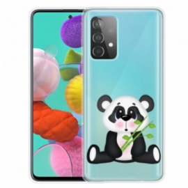 Deksel Til Samsung Galaxy A32 5G Sømløs Sad Panda