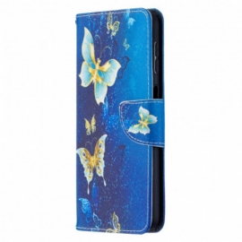 Folio Deksel Til Samsung Galaxy A32 5G Butterflies Kings