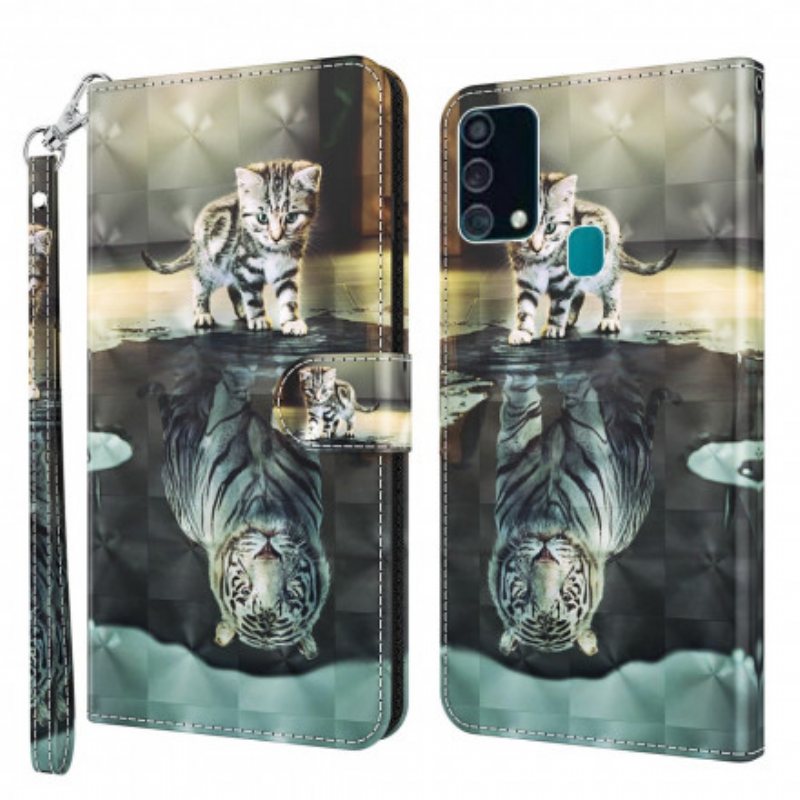 Folio Deksel Til Samsung Galaxy A32 5G Lys Spot Ernest The Tiger