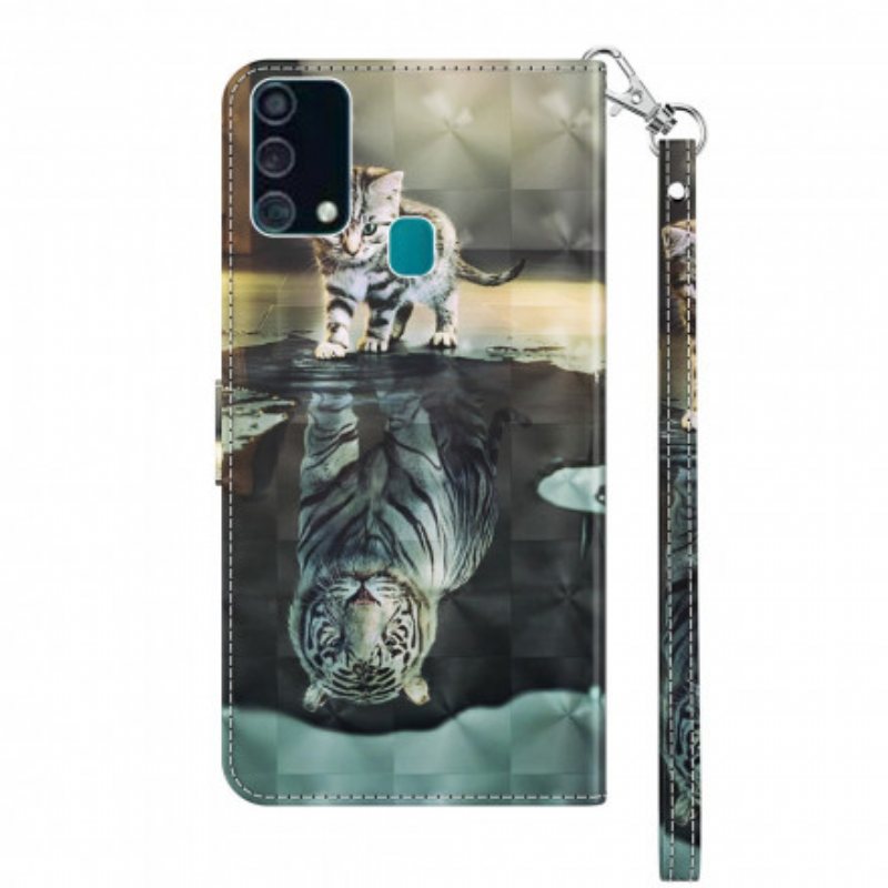 Folio Deksel Til Samsung Galaxy A32 5G Lys Spot Ernest The Tiger