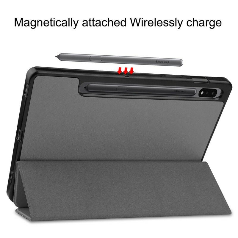 Beskyttelse Deksel Til Samsung Galaxy Tab S8 / Tab S7 Trifold Stylus Holder