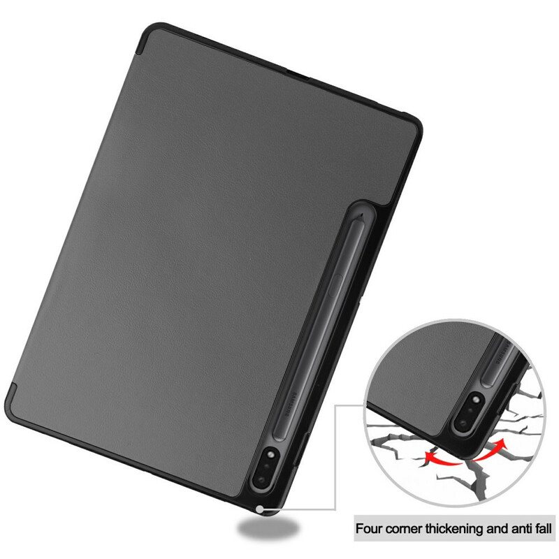 Beskyttelse Deksel Til Samsung Galaxy Tab S8 / Tab S7 Trifold Stylus Holder