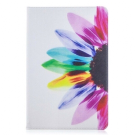 Etui Til Samsung Galaxy Tab S8 / Tab S7 Akvarell Blomst