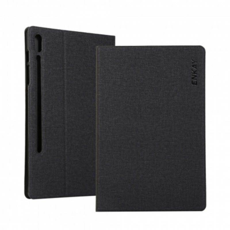 Etui Til Samsung Galaxy Tab S8 / Tab S7 Enkay Stoff