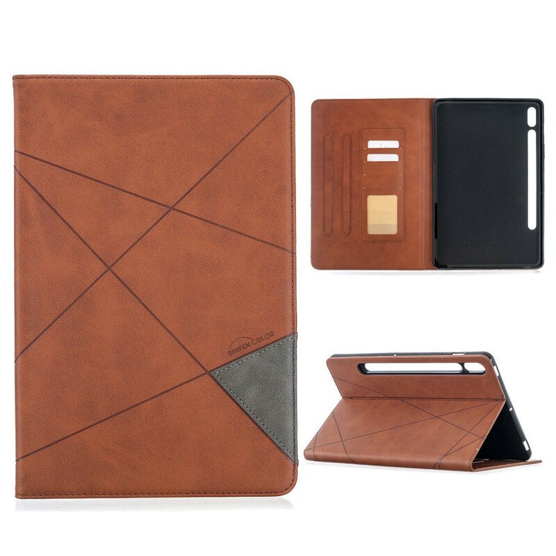 Etui Til Samsung Galaxy Tab S8 / Tab S7 Geometri