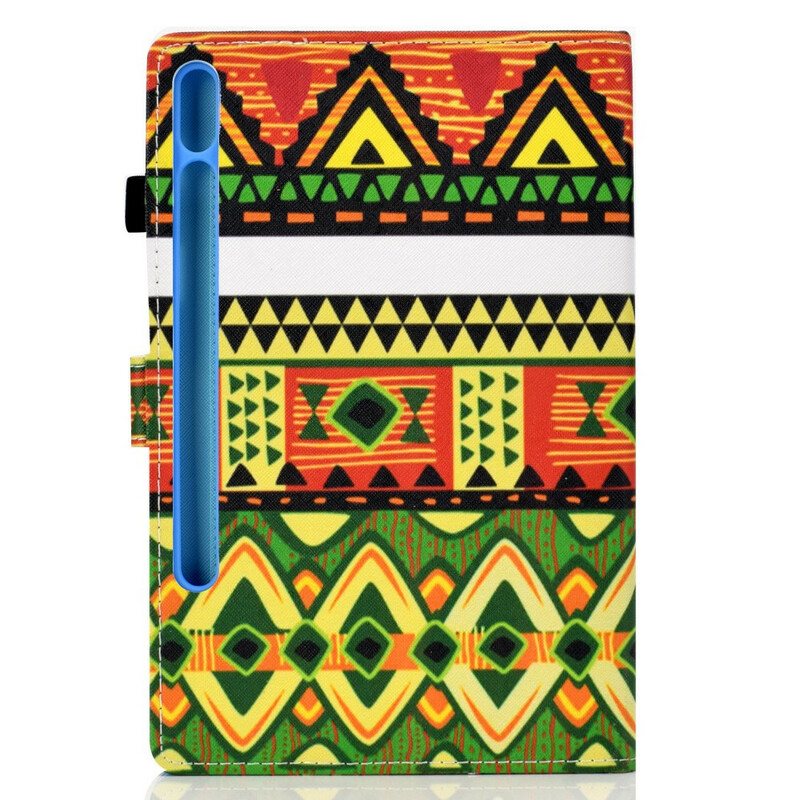 Folio Deksel Til Samsung Galaxy Tab S8 / Tab S7 Aztec