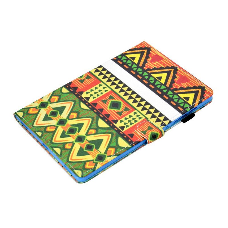 Folio Deksel Til Samsung Galaxy Tab S8 / Tab S7 Aztec