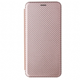 Beskyttelse Deksel Til Samsung Galaxy M12 / A12 Folio Deksel /karbonfiber