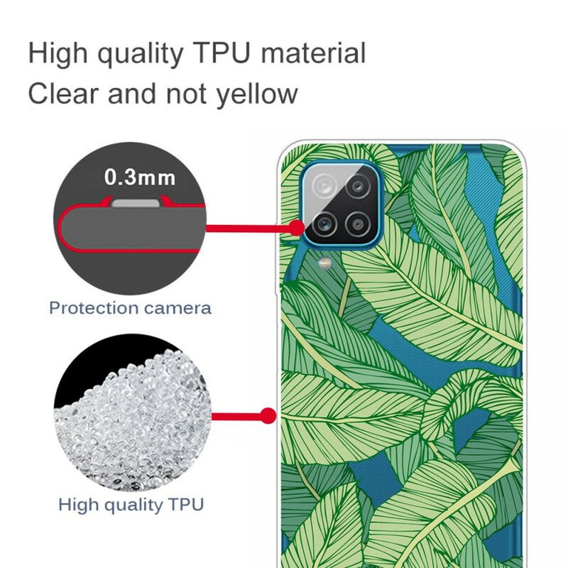Deksel Til Samsung Galaxy M12 / A12 Løvverk
