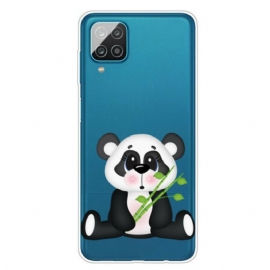 Deksel Til Samsung Galaxy M12 / A12 Sømløs Sad Panda