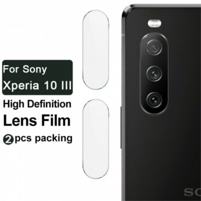 Beskyttende Herdet Glassobjektiv For Sony Xperia 10 Iii Imak