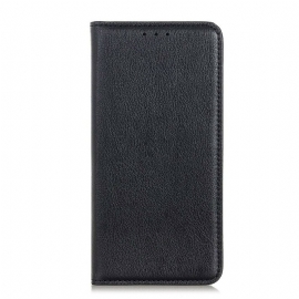 Beskyttelse Deksel Til iPhone 12 / 12 Pro Folio Deksel Litchi Split Leather Business