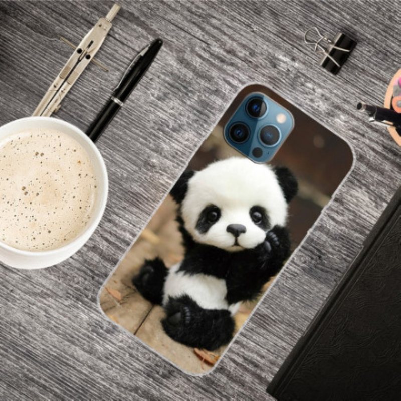 Deksel Til iPhone 12 / 12 Pro Fleksibel Panda