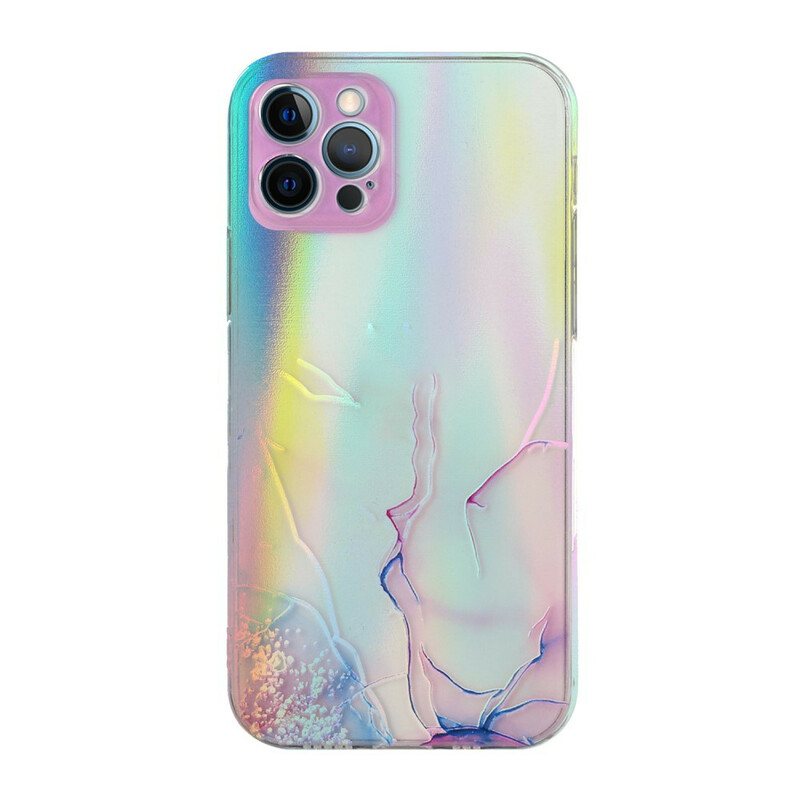 Deksel Til iPhone 12 / 12 Pro Marmor Kunst