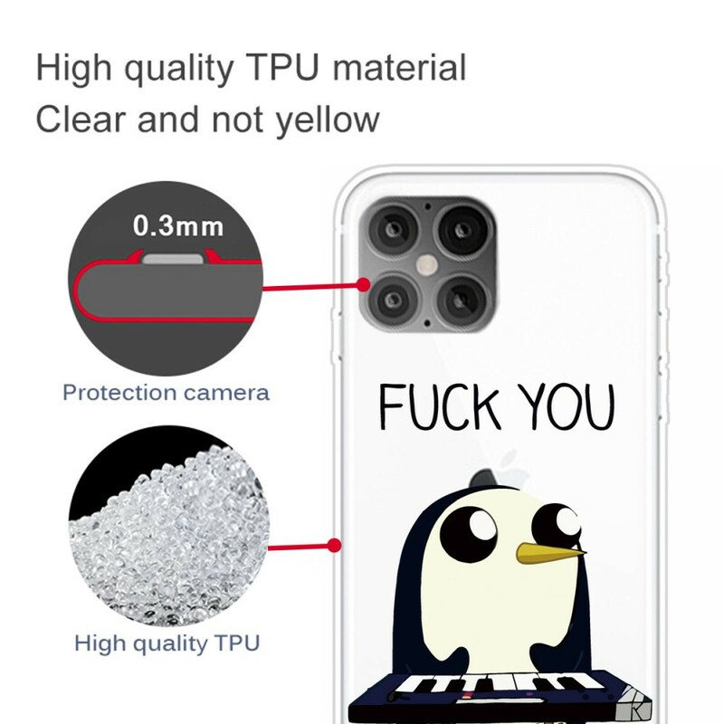 Deksel Til iPhone 12 / 12 Pro Penguin Knulle Deg