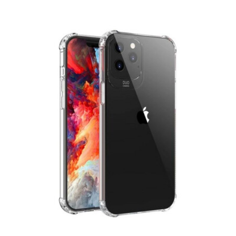 Mobildeksel Til iPhone 12 / 12 Pro Nxe Transparent Forsterket