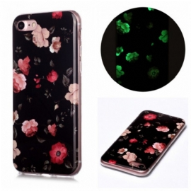 Deksel Til iPhone SE 3 / SE 2 / 8 / 7 Fluorescerende Blomster