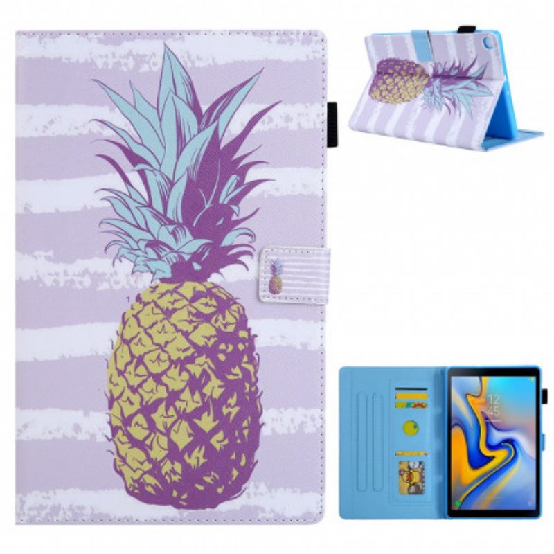 Folio Deksel Til Samsung Galaxy Tab A7 (2020) Ananas Design