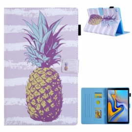 Folio Deksel Til Samsung Galaxy Tab A7 (2020) Ananas Design