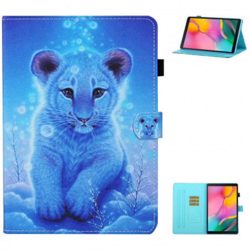 Folio Deksel Til Samsung Galaxy Tab A7 (2020) Baby Tiger