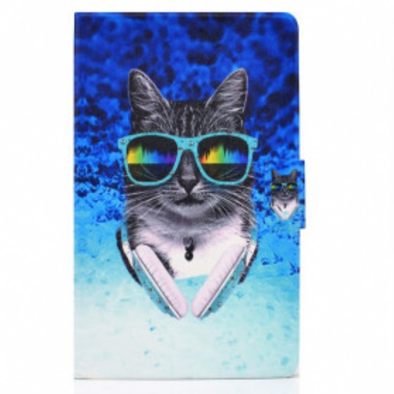 Folio Deksel Til Samsung Galaxy Tab A7 (2020) Dj Cat