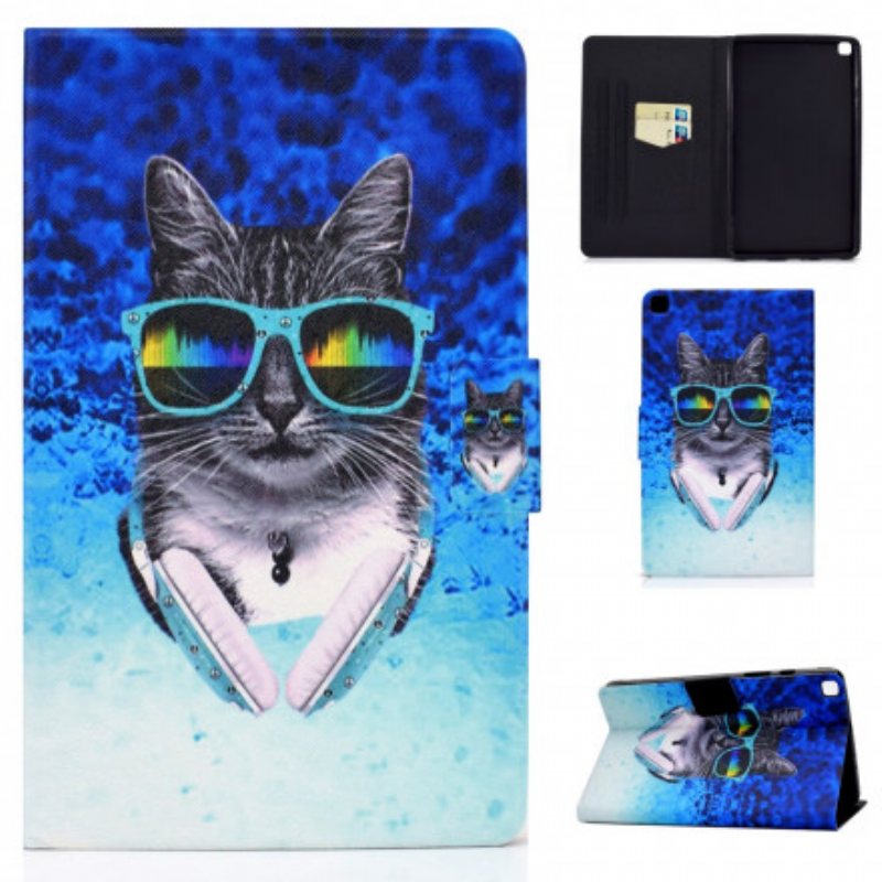 Folio Deksel Til Samsung Galaxy Tab A7 (2020) Dj Cat