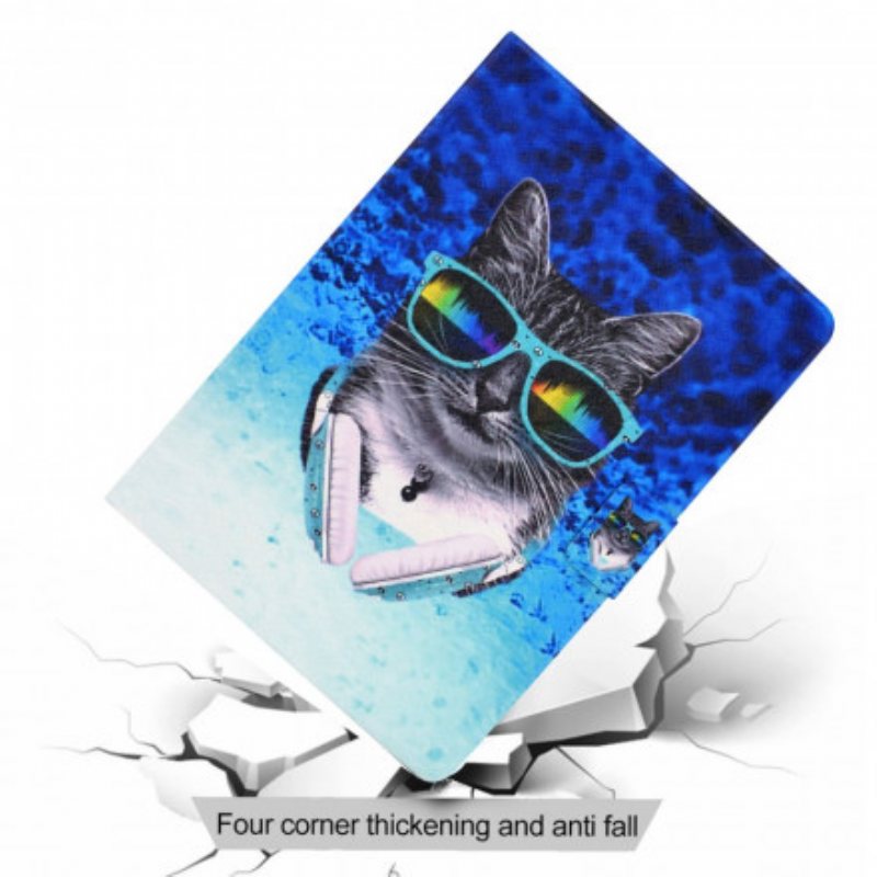 Folio Deksel Til Samsung Galaxy Tab A7 (2020) Dj Cat