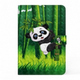 Folio Deksel Til Samsung Galaxy Tab A7 (2020) Lys Spot Panda