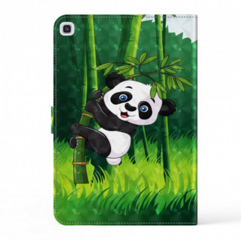 Folio Deksel Til Samsung Galaxy Tab A7 (2020) Lys Spot Panda