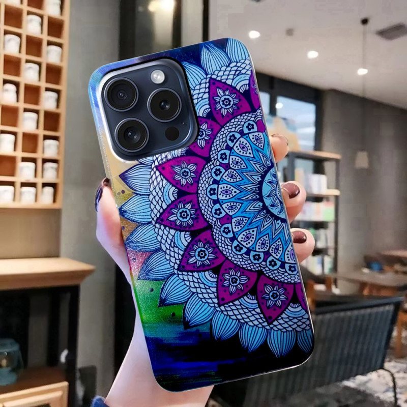 Deksel iPhone 16 Pro Max Mandala Beskyttelse Deksel