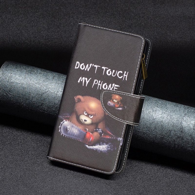 Folio Deksel Til iPhone 16 Pro Max Dangerous Bear Wallet