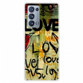 Mobildeksel Til Oppo Reno 6 Pro 5G Kjærlighet Og Kjærlighet