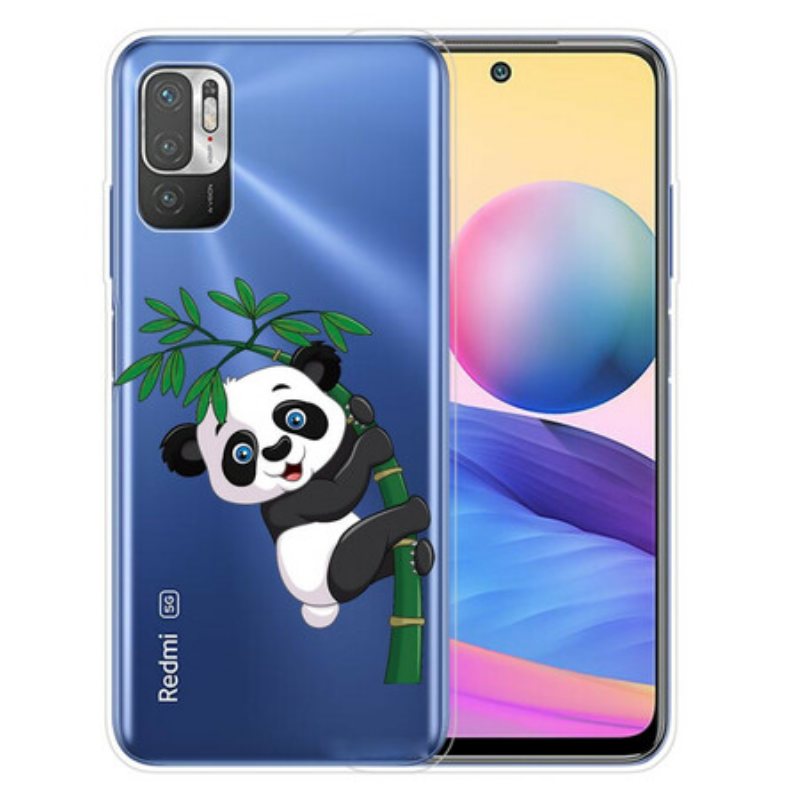 Deksel Til Xiaomi Redmi Note 10 5G Panda På Bambus