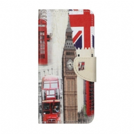Folio Deksel Til Xiaomi Redmi Note 10 5G Livet I London