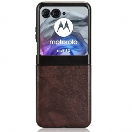 Deksel Motorola Razr 50 Skinneffekt