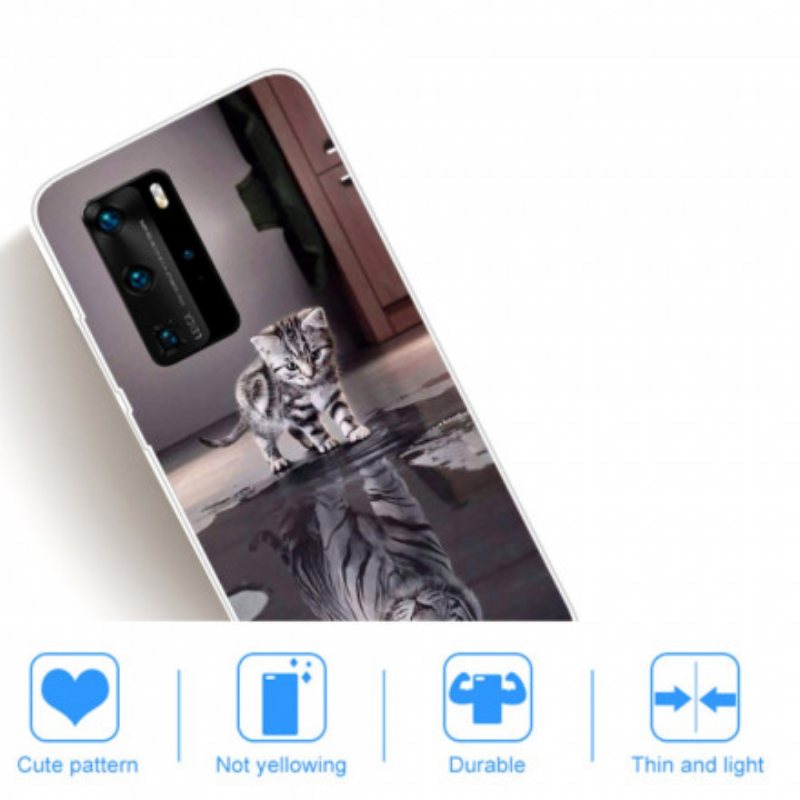 Deksel Til Huawei P40 Pro Ernest The Tiger