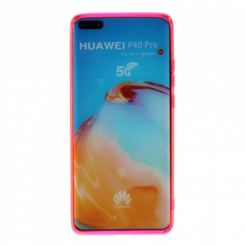 Deksel Til Huawei P40 Pro Silikon Farger