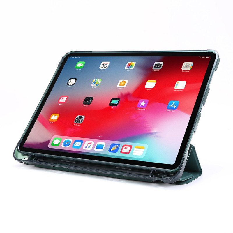 Beskyttelse Deksel Til iPad Pro 12.9" (2021) Foldedeksel I Skinneffekt