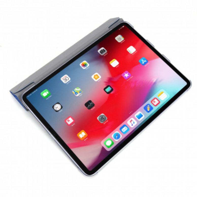 Beskyttelse Deksel Til iPad Pro 12.9" (2021) Tekstur Av Imitert Skinn