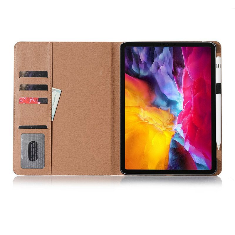 Etui Til iPad Pro 12.9" (2021) Retro Kunstskinn