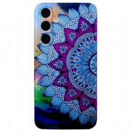 Deksel Samsung Galaxy A16 5g Mandala Blomstermønster Beskyttelse Deksel