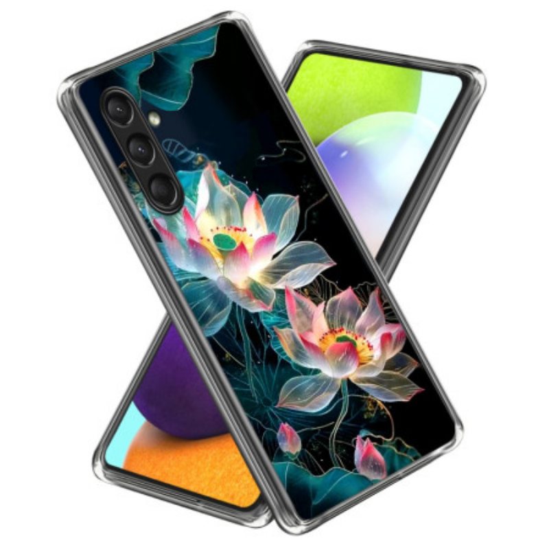 Deksel Samsung Galaxy A16 5g Mobildeksel Silikonblomster